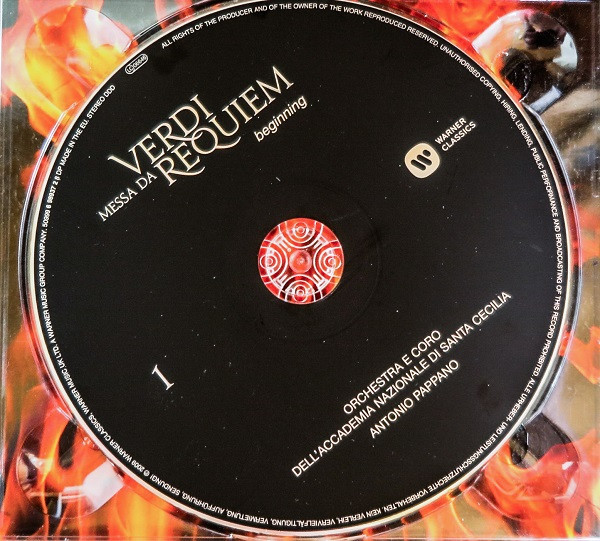Verdi*, Anja Harteros, Sonia Ganassi, Rolando Villazón, René Pape, Orchestra* E Coro Dell'Accademia Nazionale di Santa Cecilia*, Antonio Pappano - Messa Da Requiem (2xCD, Album, RE, RP) (Near Mint (NM or M-)) - Image 3
