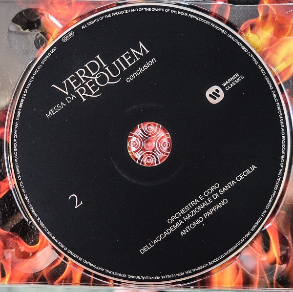 Verdi*, Anja Harteros, Sonia Ganassi, Rolando Villazón, René Pape, Orchestra* E Coro Dell'Accademia Nazionale di Santa Cecilia*, Antonio Pappano - Messa Da Requiem (2xCD, Album, RE, RP) (Near Mint (NM or M-)) - Image 5