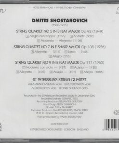 Shostakovich* – St Petersburg String Quartet*-2