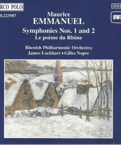 Maurice Emmanuel – Rheinische Philharmonie, James Lockhart • Gilles Nopre-0