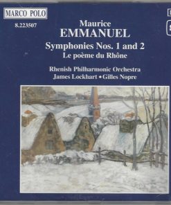 Maurice Emmanuel – Rheinische Philharmonie, James Lockhart • Gilles Nopre-1