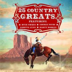 Various - 25 Country Greats (CD, Comp) (Mint (M))
