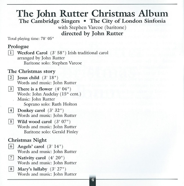 John Rutter, The Cambridge Singers, The City Of London Sinfonia*-3