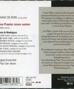 Cipriano De Rore, Huelgas-Ensemble, Paul Van Nevel-2