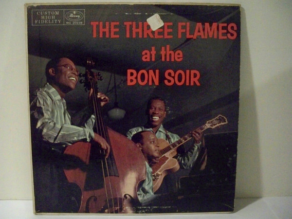 The Three Flames - At The Bon Soir (LP, Mono) (Near Mint (NM or M-))