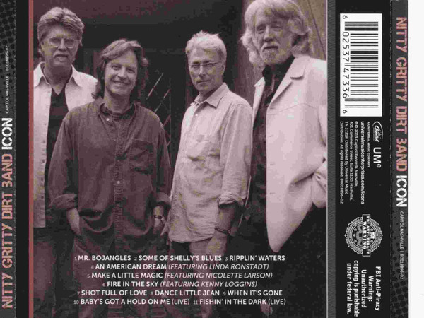 Nitty Gritty Dirt Band - ICON (CD, Comp) (Mint (M)) - Image 2