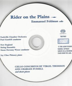 Virgil Thomson & Charles Fussell – Emmanuel Feldman • Nashville Chamber Orchestra, Paul Gambill • New England String Ensemble, Susan Davenny Wyner • Joy Cline Phinney-3