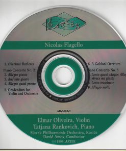 Nicolas Flagello – Elmar Oliveira • Tatjana Rankovich • Slovak Philharmonic Orchestra, Košice* • David Amos-4