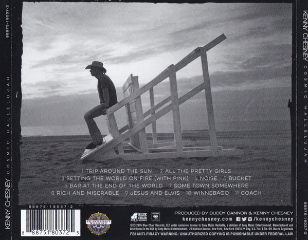 Kenny Chesney - Cosmic Hallelujah (CD, Album) (Mint (M)) - Image 2
