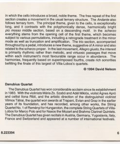Heitor Villa-Lobos - Danubius Quartet-1