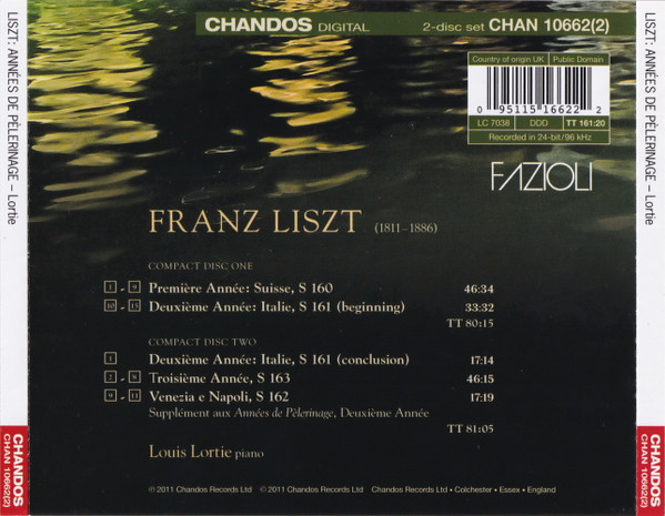 Franz Liszt, Louis Lortie-1