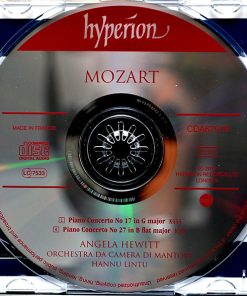Mozart*, Angela Hewitt, Orchestra Da Camera Di Mantova, Hannu Lintu-3