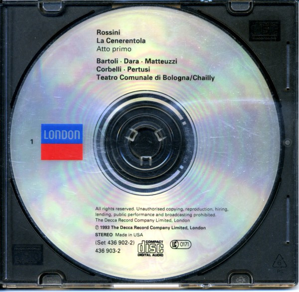 Rossini* - Bartoli*, Dara*, Matteuzzi*, Corbelli*, Pertusi*, Chailly*-3