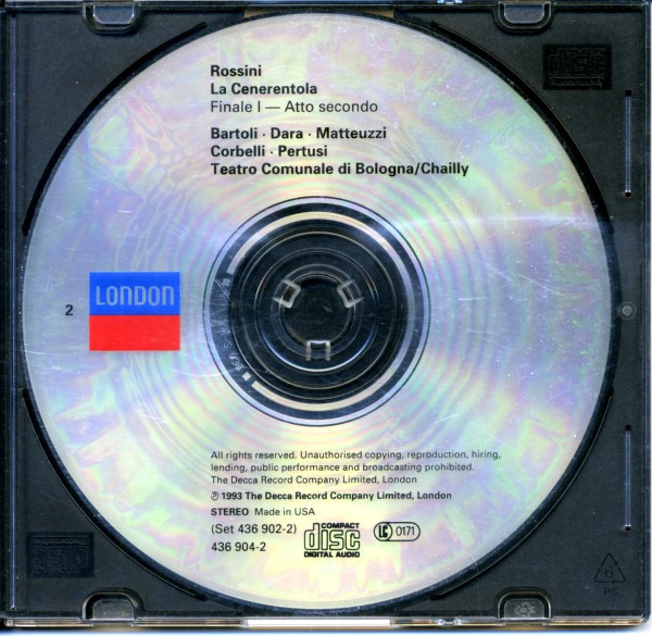 Rossini* - Bartoli*, Dara*, Matteuzzi*, Corbelli*, Pertusi*, Chailly*-4