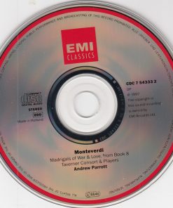 Claudio Monteverdi – Andrew Parrott, Taverner Players-2