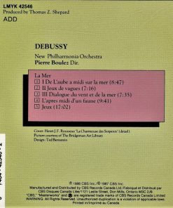Debussy* - New Philharmonia Orchestra, Pierre Boulez-1