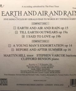 Gerald Finzi, Martyn Hill, Stephen Varcoe, Clifford Benson-1