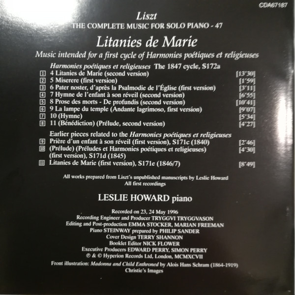Liszt* - Leslie Howard-1
