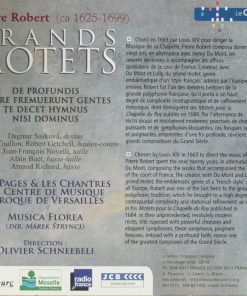Pierre Robert (3) - Musica Florea, Marek Štryncl, Les Pages & Les Chantres Du Centre De Musique Baroque De Versailles*, Olivier Schneebelli-1