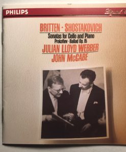 Benjamin Britten, Dmitri Shostakovich, Sergei Prokofiev, Julian Lloyd Webber, John McCabe (2)-0
