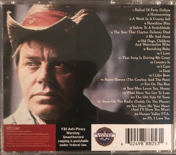 Tom T. Hall - The Definitive Collection (CD, Comp, RE) (Mint (M)) - Image 2