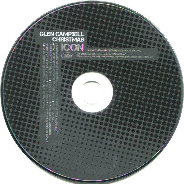 Glen Campbell - Christmas (CD, Comp, RE, RM) (Mint (M)) - Image 3