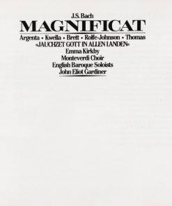 J.S. Bach* - Monteverdi Choir*, English Baroque Soloists*, John Eliot Gardiner, Argenta*, Kwella*, Brett*, Rolfe-Johnson*, Thomas* / Emma Kirkby-3