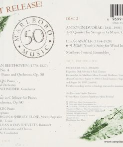 Beethoven*, Dvořák*, Janáček*, Rudolf Serkin, Marlboro Festival Chorus* And Orchestra*, Alexander Schneider, Peter Serkin, Marlboro Chamber Ensembles*-1