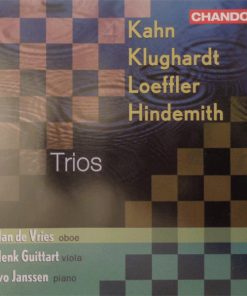 Kahn*, Klughardt*, Loeffler*, Hindemith* - Han de Vries, Henk Guittart, Ivo Janssen (3)-1
