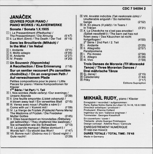 Janáček* - Mikhaïl Rudy-1