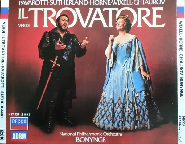 Verdi* - Pavarotti*, Sutherland*, Horne*, Wixell*, Ghiaurov*, National Philharmonic Orchestra, Bonynge*-2