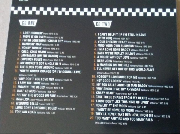 Hank Williams - 40 Original Recordings (2xCD, Album, Comp, Unofficial) (Mint (M)) - Image 2