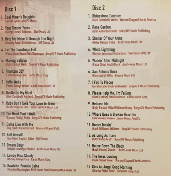 Various - Roots Of Country Music (2xCD, Comp) (Mint (M)) - Image 2
