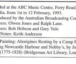 Alfred Hill (2), Queensland Symphony Orchestra, Wilfred Lehmann*-3