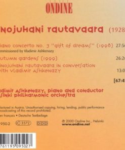 Einojuhani Rautavaara / Helsinki Philharmonic Orchestra, Vladimir Ashkenazy-1