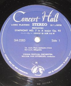 Beethoven*, Vienna Festival Orchestra*, Willem Van Otterloo-1
