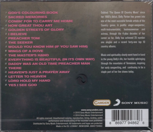 Dolly Parton - The Gospel Collection (CD, Album, Comp) (Mint (M)) - Image 2