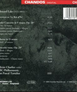 Lalo* / Olivier Charlier, Yan Pascal Tortelier, BBC Philharmonic-1