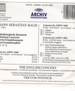 Bach* - The English Concert, Trevor Pinnock-1