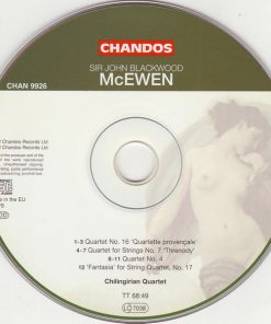 McEwen*, Chilingirian Quartet*-2