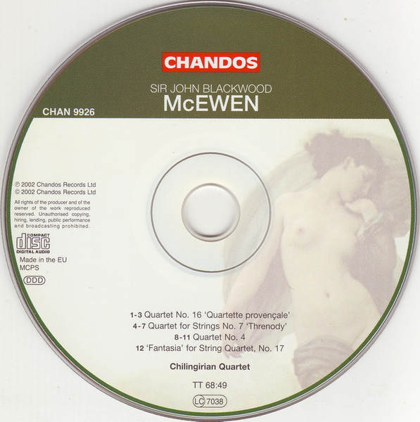 McEwen*, Chilingirian Quartet*-2