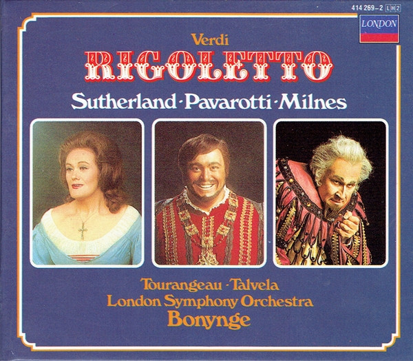Verdi*, Sutherland* · Pavarotti* · Milnes* · Tourangeau* · Talvela* · London Symphony Orchestra · Bonynge*-0