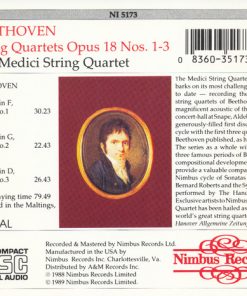 Ludwig van Beethoven, The Medici String Quartet*-1