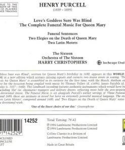 Henry Purcell, The Sixteen, Orchestra Of The Sixteen, Harry Christophers-1