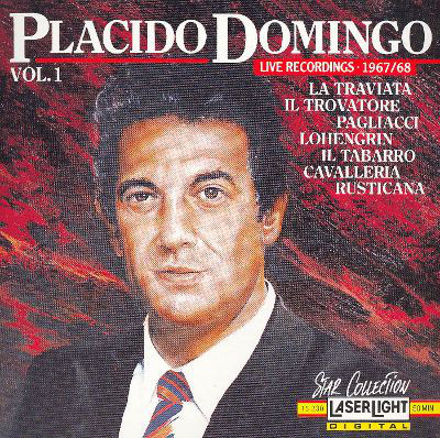 Placido Domingo - Vol. 1 - Live Recordings 1967/68 (CD, Comp) (Near Mint (NM or M-))