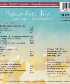 Beaux Arts Trio Plays Turina* · Granados*-1