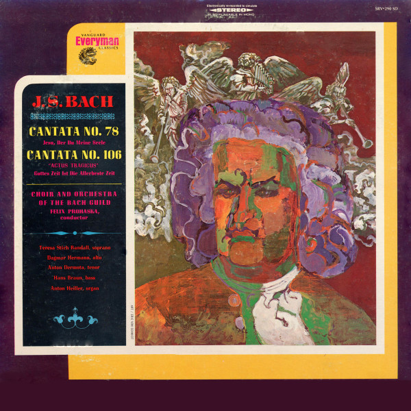 J.S. Bach* / Choir* And Orchestra Of The Bach Guild, Felix Prohaska-0
