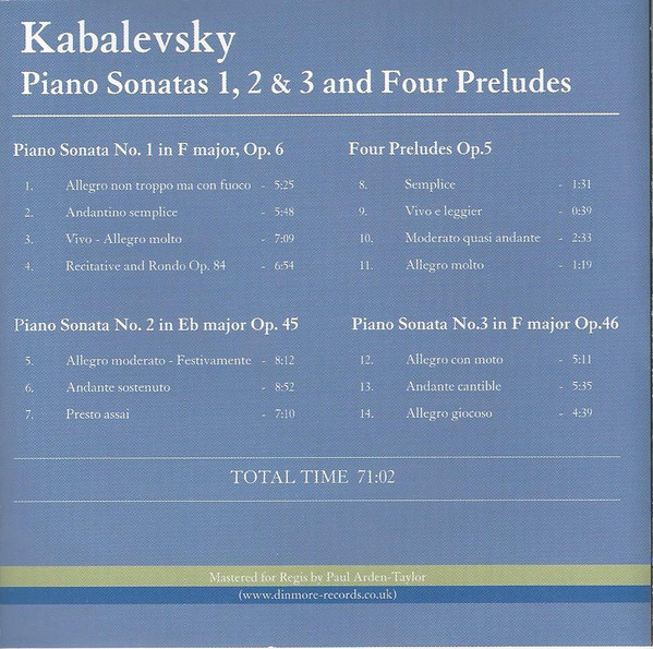 Kabalevsky* – Artur Pizarro-2