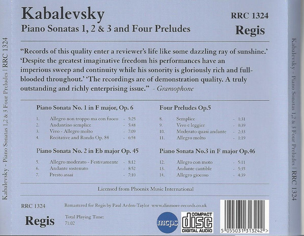 Kabalevsky* – Artur Pizarro-3