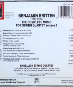 Benjamin Britten - Endellion String Quartet-1